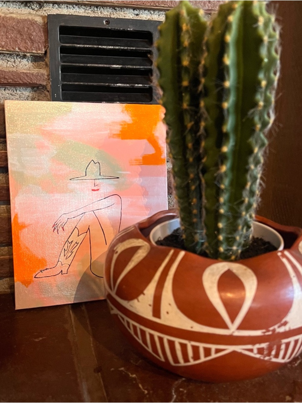 Original! Acrylic on Canvas! First of the series